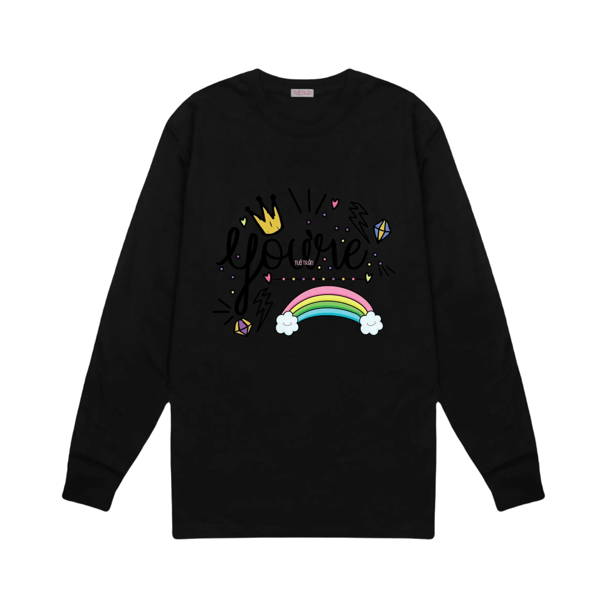 Áo thun Typo Graphic LSS101