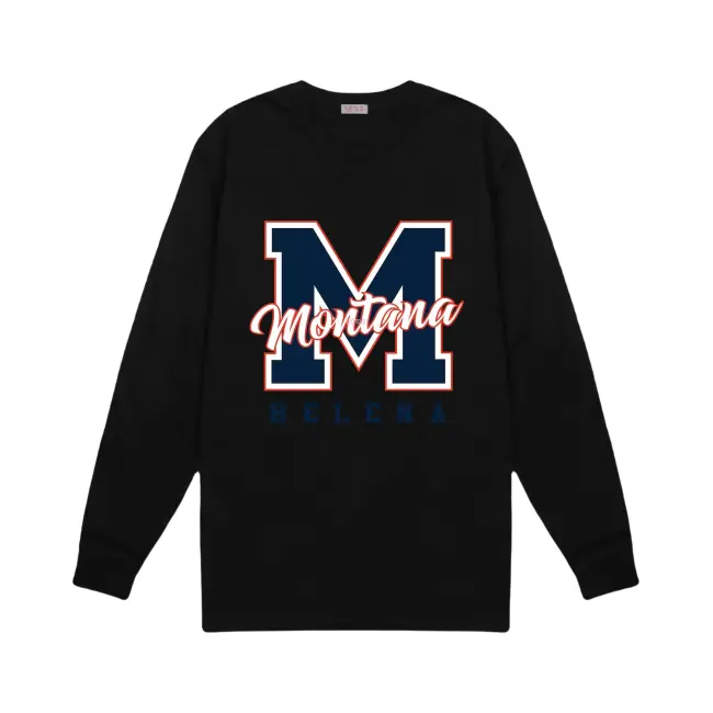 Áo thun Typo Graphic LSS122