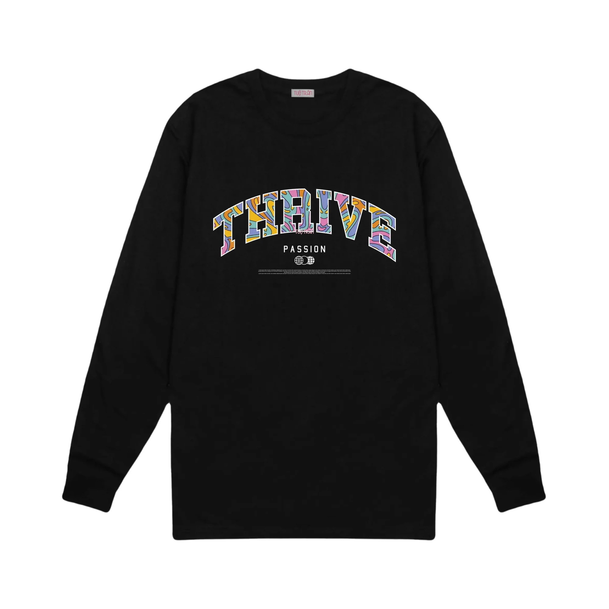 Áo thun Typo Graphic LSS166