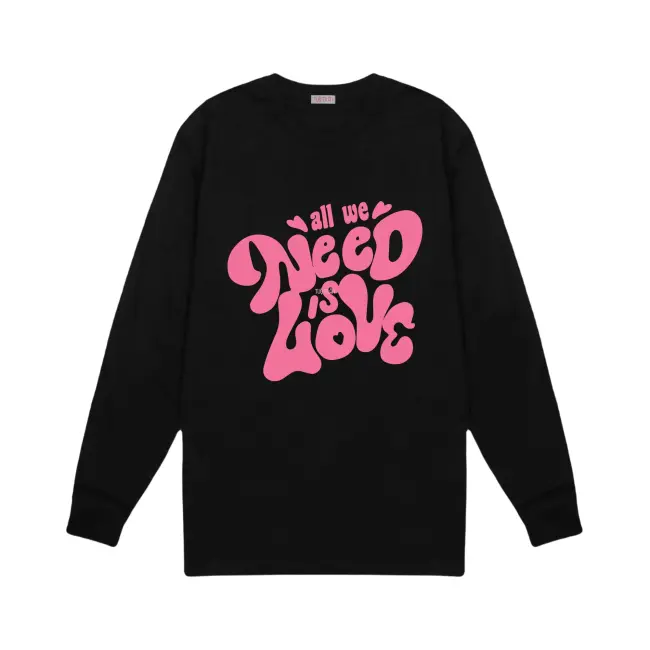 Áo thun Typo Graphic LSS168