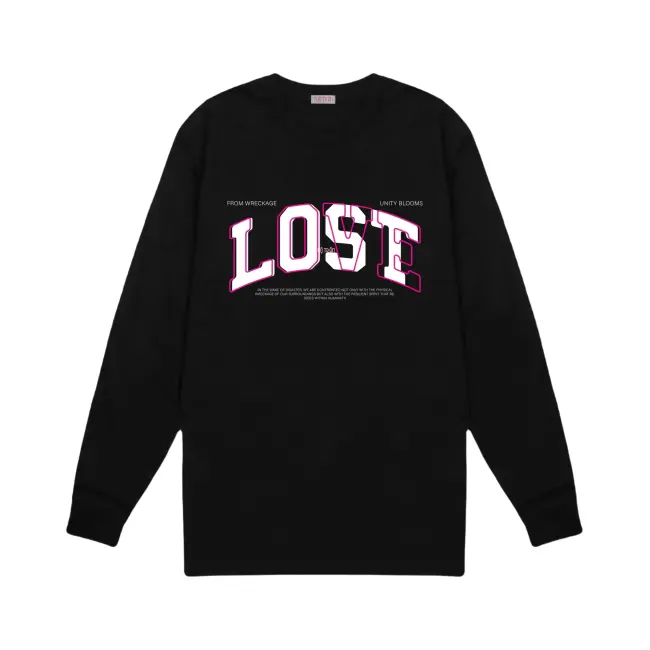 Áo thun Typo Graphic LSS194