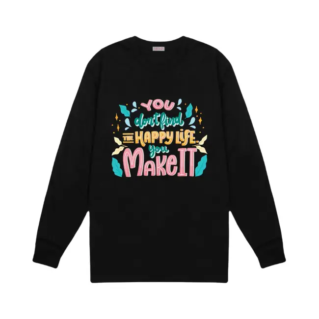 Áo thun Typo Graphic LSS33