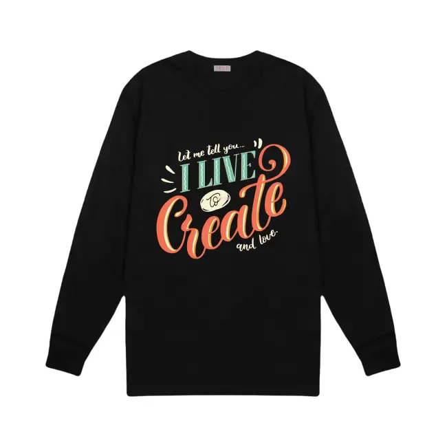 Áo thun Typo Graphic LSS45