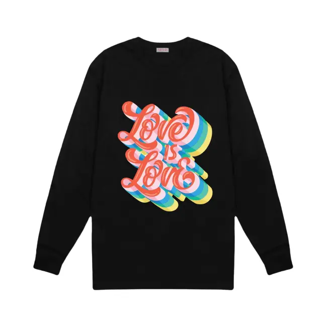 Áo thun Typo Graphic LSS83