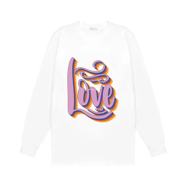 Áo thun Typo Graphic LSS132