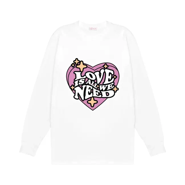 Áo thun Typo Graphic LSS183