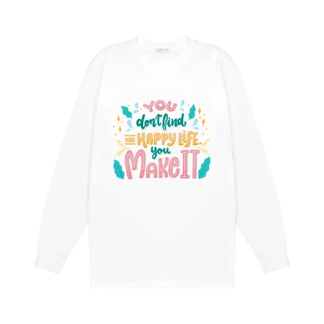 Áo thun Typo Graphic LSS33