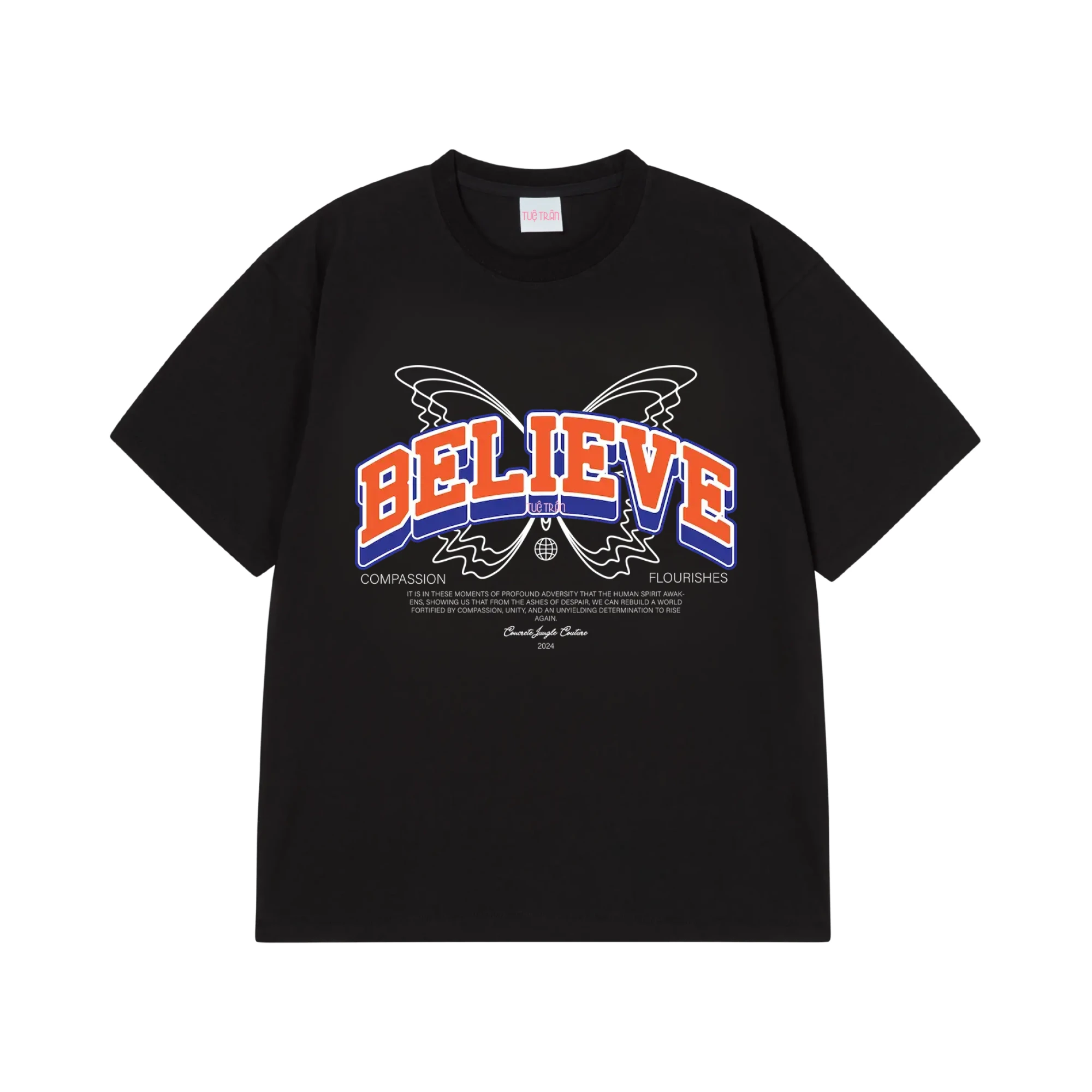 Áo thun Typo Graphic RE188